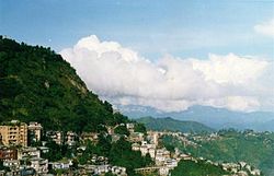 A view of Aizawl