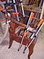 Biidermeieri stiilis tooli restaureerimine