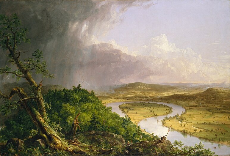 The Oxbow by Thomas Cole - 1836.