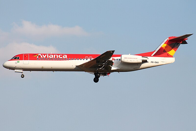 File:Fokker F100 of Avianca Brazil Rafael Luiz (28436681864).jpg