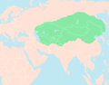 Mongol Empire in 1227