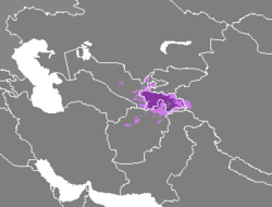Verspreiding van Tadjiks