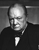 Winston Churchill, politician britanic, prim-ministru