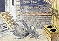 Le moine Bastian Hegner tombe et meurt à Rapperswil le 12 novembre 1561