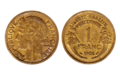Moneta da 1 franco (1936), a seguito della riforma Poincaré.