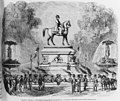 Napoleondenkmal Champs Elysees, Paris vor 1852