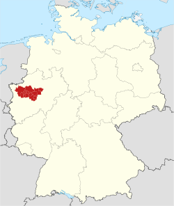 鲁尔区在德国的位置