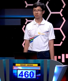 Đây là hình ảnh Phan Đăng Nhật Minh với số điểm, khá là ghê 460.