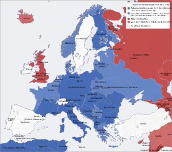 Найбільше просування військ Німеччини та союзників на радянській території у 1941—1942 роках