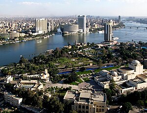 Utsyn over byen frå Kairotårnet