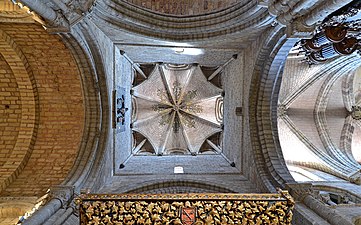 Plafond du choeur de la Basilique San Vicente (XII-XIVème siècles) - Avila  