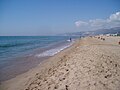 Пляж в Кастельдефельсе, Испания