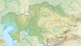 ژامبیل (کوه) در قزاقستان واقع شده
