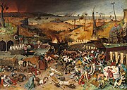 El trunfu de la Muerte, c.1562, Pieter Brueghel el Vieyu.