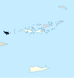 Mappa di localizzazione: Isole Vergini Americane