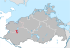Lage der Stadt Schwerin in Mecklenburg-Vorpommern
