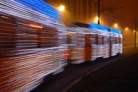 Christmas Tram, Budapest