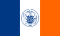 Flag of New York, New York.