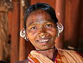15. Adivasi nemzetiségű nő a Kutia Khond törzsből Orisza, India. (javítás)/(csere)