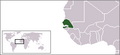 Senegalর মানচিত্রগ