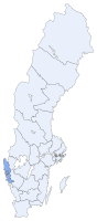 O antigo Condado de Gotemburgo e Bohuslän