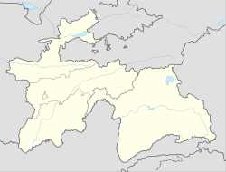 باختر در تاجیکستان واقع شده
