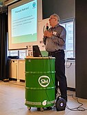 Voorzitter Jan-Bart de Vreede opent de WikiconNL 2022