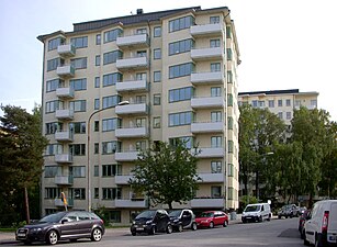 Kollektivhuset YK-huset vid Furusundsgatan från 1939.