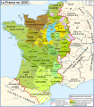 La Francia nel 1030