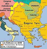 Balkan 1600.