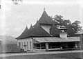 Musajik khas Minangkabau di sakitar Padang Panjang pado taun 1912