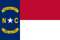 Современный флаг Северной Каролины