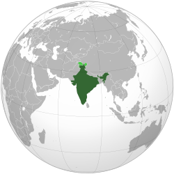 Location of भारतम्
