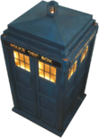 Le TARDIS, le vaisseau du Docteur, est devenu un objet culte de la série
