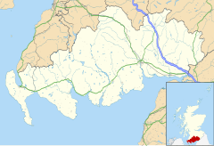 Kirkconnel is located in Dumfries and Galloway