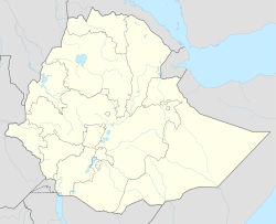 Adis Ababa ligger i Etiopien