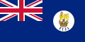 Bandera colonial de Fiyi, de 1883 a 1903.