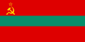 Drapeau de la Transnistrie.