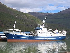 Izlandi halászhajó