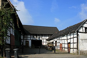 Monumentale vakwerkboerderij te Bogheim