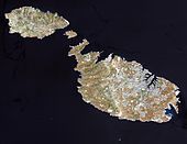 Satellitenbild des Archipels