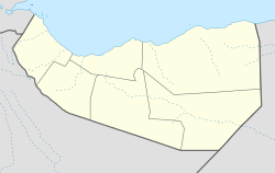 埃里加博在索马里兰的位置