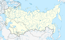 Trận Leningrad trên bản đồ USSR
