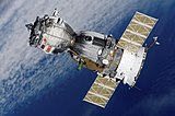 A espaçonave Soyuz da missão TMA-7