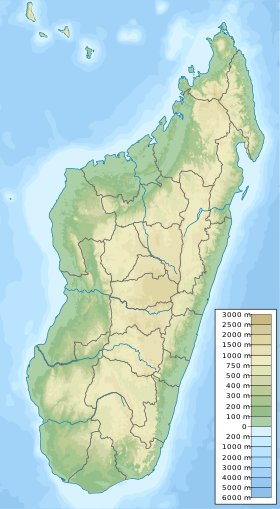 Voir sur la carte topographique de Madagascar