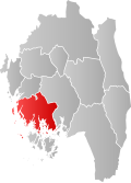 Kart over Fredrikstad