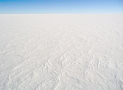 Bilde som viser utsyn over Antarktis.