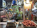 Butcher at Tekka market