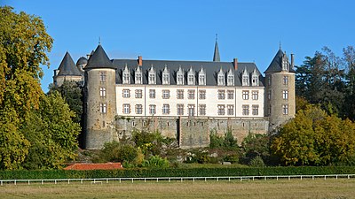 Castle, now flats - Beaupréau - Maine-et-Loire