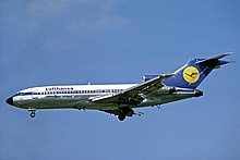 Boeing 727 milik Lufthansa